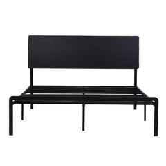 Artiss Bed Frame Queen Size LED Metal Bed Base with Charging Station LAN