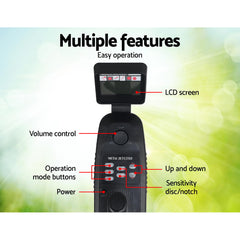 Metal Detector 180MM Deep Sensitive Water Resistant Treasure Hunter Gold Digger