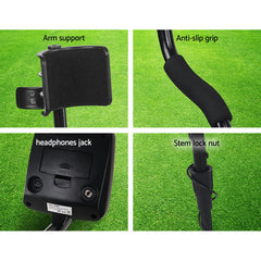 Metal Detector 160MM Deep Sensitive Water Resistant Treasure Hunter Gold Digger
