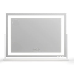 Embellir Makeup Mirror 80x58cm 360~ Rotatable Vanity Mirror with Lights Bright Light Strip Adjustable