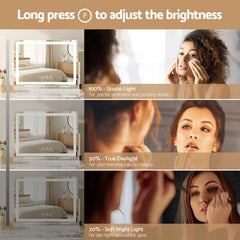 Embellir Makeup Mirror 58x46cm 360~ Rotatable Vanity Mirror with Lights Bright Light Strip Adjustable