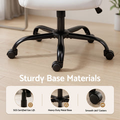 Artiss Executive Office Chair Mid Back White