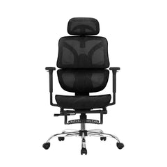 Artiss Ergonomic Office Chair Footrest Black