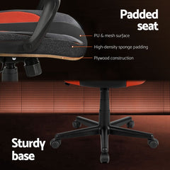 Artiss Gaming Office Chair Computer Executive Racing Chairs High Back Orange