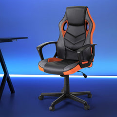 Artiss Gaming Office Chair Computer Executive Racing Chairs High Back Orange