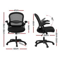Artiss Mesh Office Chair Computer Gaming Desk Chairs Work Study Mid Back