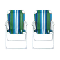 Gardeon Outdoor Chairs Folding Camping Chair Steel Portable Patio Furniture