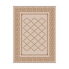 Gardeon Outdoor Rugs 274x366cm Large Carpet Reversible PP Dual-Sided Area Mat Patio Rug Khaki