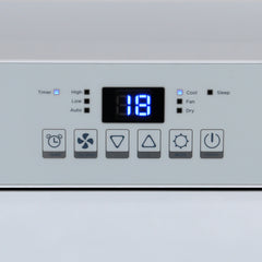 Devanti 12000BTU Portable Air Conditioner Cooling Mobile Fan Cooler Remote 3300W