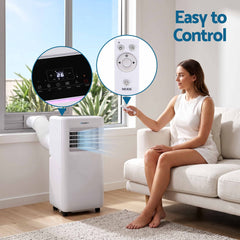 Devanti Portable Air Conditioner 9000 BTU 3-in-1 with Remote Control