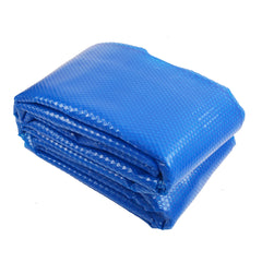Aqua Buddy Pool Cover 500 Micron 7x4m Swimming Pool Solar Blanket Blue Silver