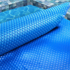 Aqua Buddy Pool Cover 8x4.2m 400 Micron Swimming Pool Solar Blanket Blue