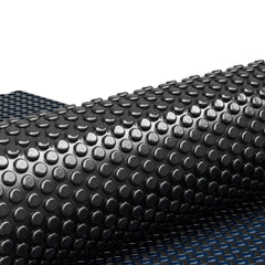 Aqua Buddy Pool Cover 600 Micron Bubble Heat Solar Blanket Blue Black 8x4.2m