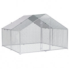 i.Pet Chicken Coop Rabbit Hutch Outdoor Run Walk in Hen Cage Ferret House 3x3x2m