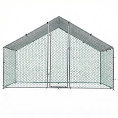 i.Pet Chicken Coop Rabbit Hutch Outdoor Run Walk in Hen Cage Ferret House 3x2x2m