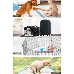 i.Pet 2-Tier Pet Stroller 25kg Capacity & 400pcs Training Pads Combo