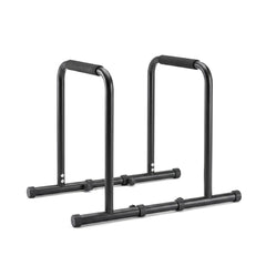 Everfit Dip Station Parallette Bars Home Gym Workout Stand Black
