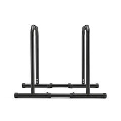 Everfit Dip Station Parallette Bars Home Gym Workout Stand Black