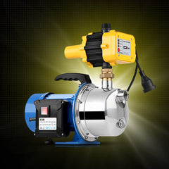 Giantz Garden Water Pump Jet High Pressure Controller Stage Irrigation Max. 4600L/H