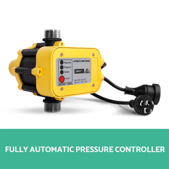 Giantz Garden Water Pump High Pressure 2500W Max 5-Stage Tank Irrigation Transfer Booster Yellow
