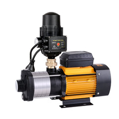 Giantz Garden Water Pump High Pressure 2000W Max 5-Stage Tank Irrigation Transfer Booster Pump Black