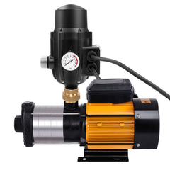 Giantz Garden Water Pump High Pressure 2500W Max 6-Stage Tank Irrigation Transfer Booster Pump Black
