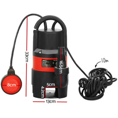 Giantz Garden Submersible Pump 400W Dirty Water Bore Tank Well Steel Sewerage