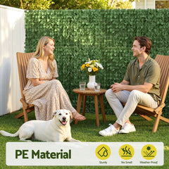 Gardeon Artificial Ivy Privacy Fence Screen Greenery Backdrop Panel for Balcony Patio Garden