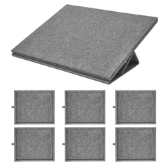 Foldable Puzzle Board with 6 Sorting Drawers 90x63cm Felt Jigsaw Table with Dust Cover Angled Stand Non Slip Surface for 1500 Piece Puzzles