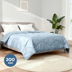 Giselle Tencel Quilt 200GSM Summer Quilts Comforter Doona Light Weight Soft Throw Blanket Super King