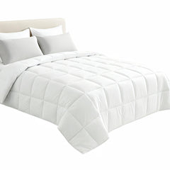 Giselle Bedding Super King Size 400GSM Microfiber Quilt All Season Duvet Quilts Comforter Winter Summer