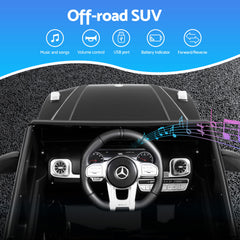 Kids Electric Ride On Car Mercedes-Benz Licensed AMG G63 Toy Cars 12V Black