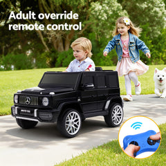 Kids Electric Ride On Car Mercedes-Benz Licensed AMG G63 Toy Cars 12V Black