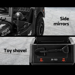 Rigo Kids Electric Ride On Car Jeep Military Off Road Toy Cars Remote 12V Black