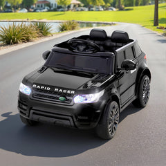 Rigo Ride On Car Kids Electric Ride On Cars SUV Remote 12V Black