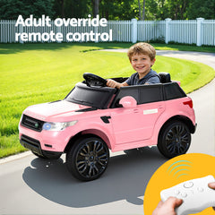 Rigo Ride On Car Kids Electric Ride On Cars SUV Remote 12V Pink