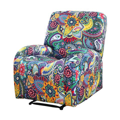 Artiss Stretch Kids Recliner Cover 4-Pieces Recliner Chair Slipcovers Printed Polyester