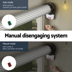 UL-tech Garage Roller Door Opener 800N Motor Auto Safety Reverse 220V