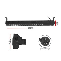 Devanti Electric Strip Heater Radiant Heaters 2000W