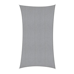 Instahut Sun Shade Sail Cloth 98% UV Block Outdoor Canopy Rectangle 2X5M Grey