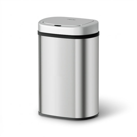 Devanti 50L Sensor Bin Motion Rubbish Automatic Silver