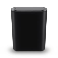 Devanti Automatic Trash Bin with Lid 21L Motion Sensor Kitchen Bin Touchless Garbage Can Modern Black Plastic Slim Rubbish Bin with Liner Holder for Kitchen, Home, Office