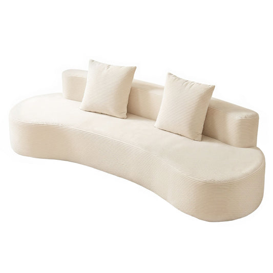 Artiss 228cm Modular Sofa Bed Sectional Boneless Couches for Living Room No Assembly Required