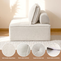 Artiss Floor Sofa Lounge Chair with Pillow