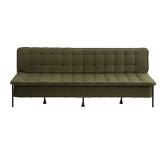 Artiss Sofa Bed, 1.9m 3-Seater Soft Innerspring Adjustable Couch Futon Chair for Apartment Dorm Living Room Office Study Bedroom, Green