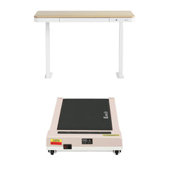 Artiss Electric Treadmill with 120cm Automatic Standing Desk Walking Pad 360mm