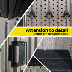 Giantz Garden Shed Outdoor Storage Shed Tool Workshop with Lockable Doors