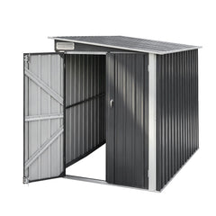 Giantz Garden Shed 118x238cm Lean To Bike Shelter Backyard Outdoor Storage