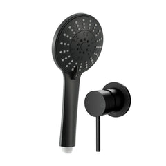Cefito 4.5" Handheld Shower Head Round with Wall Bathroom Mixer