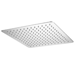 Cefito 12" Extra Large Rain Shower Head, Air-in Tech for Low Water Pressure, Anti-Clog Silicone Jets for Hard Water Scale, 360° Swivel, DIY Renters Install, 304 Stainless Steel